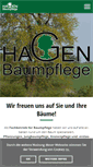 Mobile Screenshot of hagen-baumpflege.de